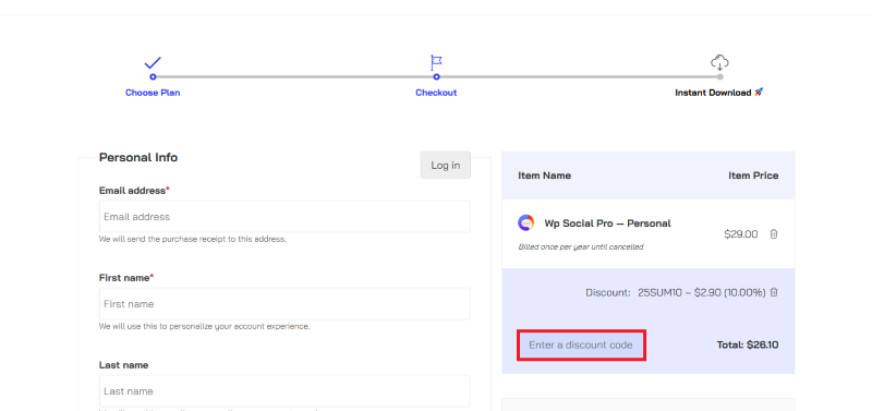 wp social coupon