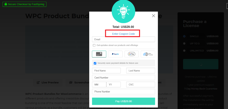 wpc product bundles for woocommerce check out