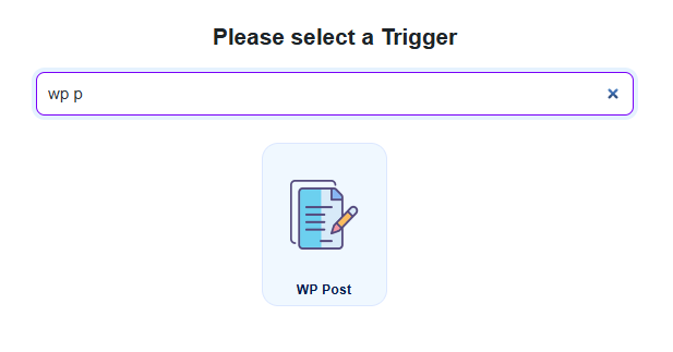 Bit Integrations Select WP Post