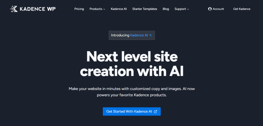 kadence ai hero image