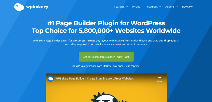wpbakery hero image