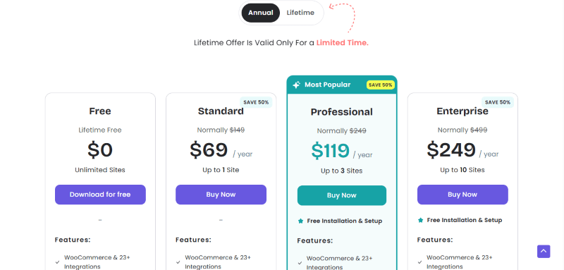 affiliatepress pricing