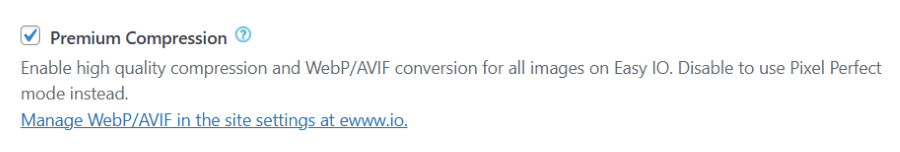 ewww compression