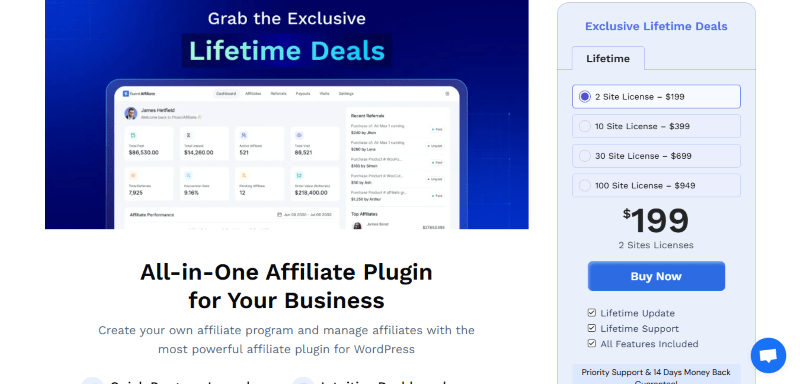 fluentaffiliate pricing