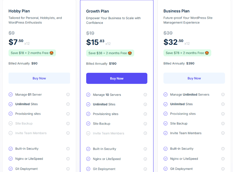 flywp pricing