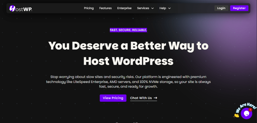 hostwp hero image