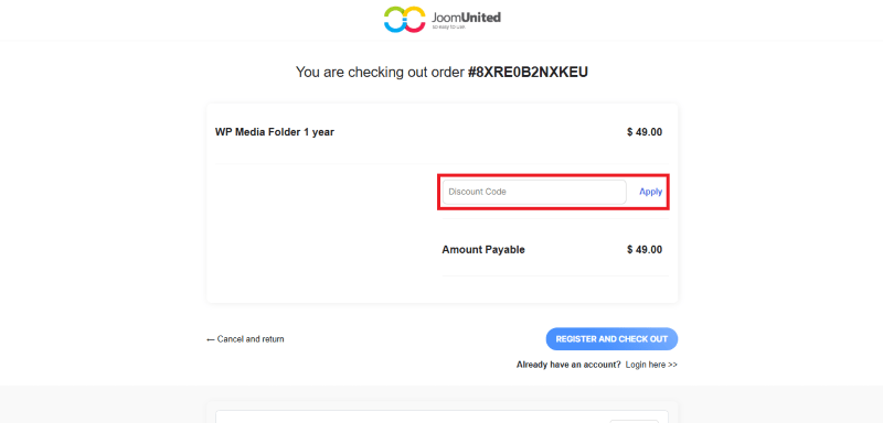 wp media folder avail coupon