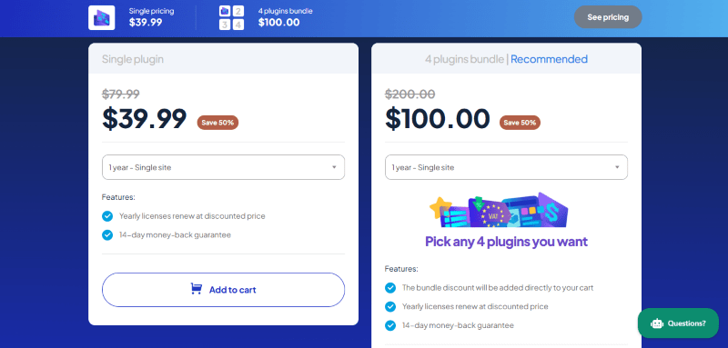 conditional payment pricing