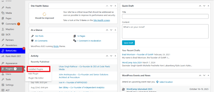 deshboard plugin image