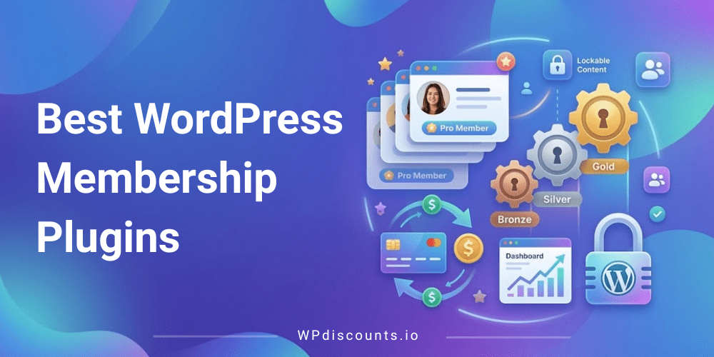 best wordpress membership plugins banner