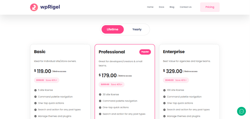 comandify pricing