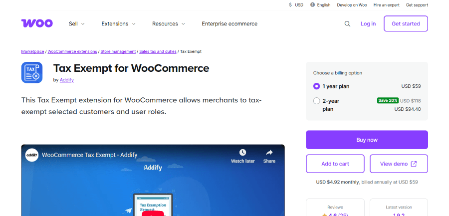 tax exempt for woocommerce hero image