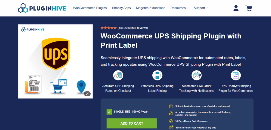 woocommerce ups shipping hero image