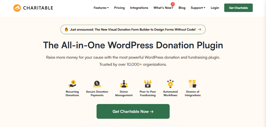 charitable hero image