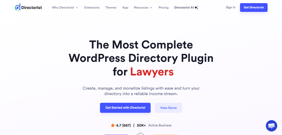 directorist hero section