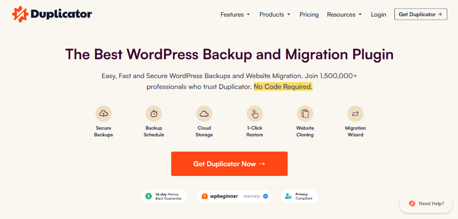 duplicator hero image