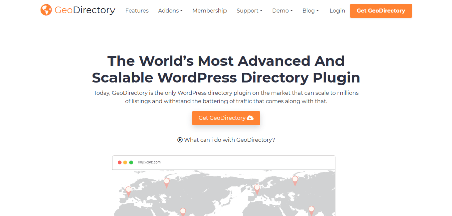 geodirectory hero section