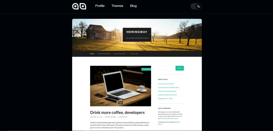 hemingway hero image