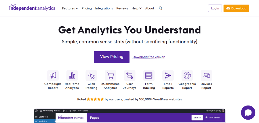 independent analytics hero image