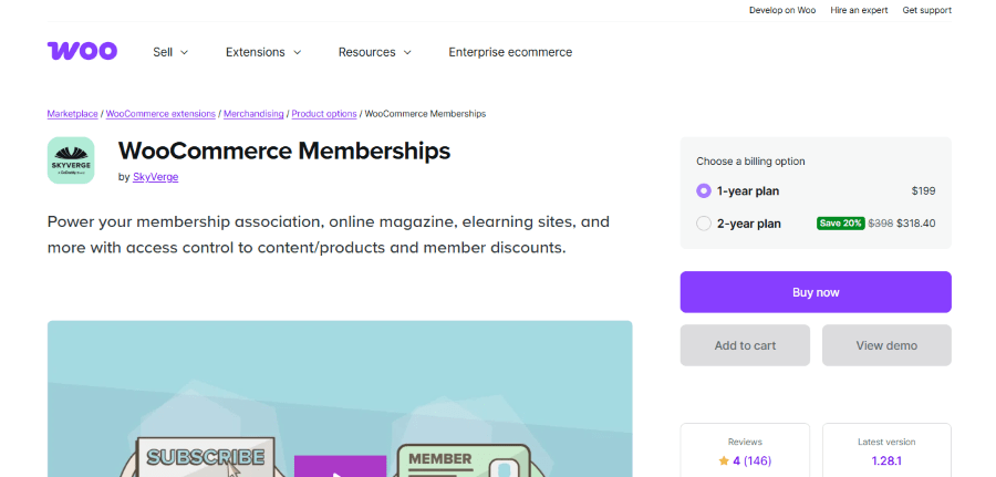 woocommerce memberships hero image