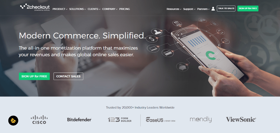 2checkout hero image