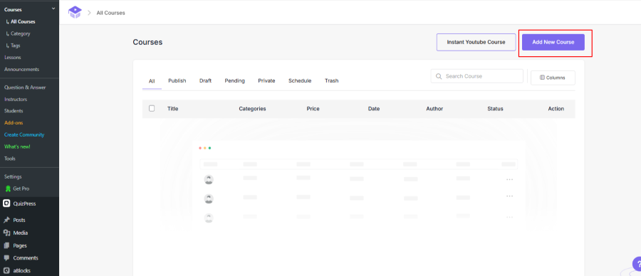 academy lms step two