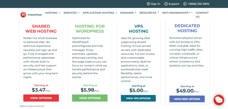 knownhost pricing