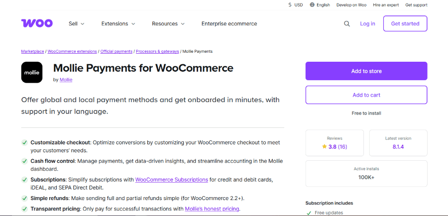 mollie payment hero image