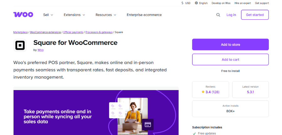 square for woocommerce hero image