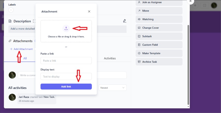 adding files