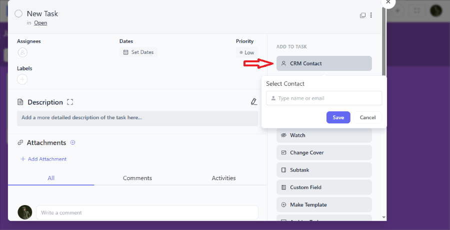 crm contact