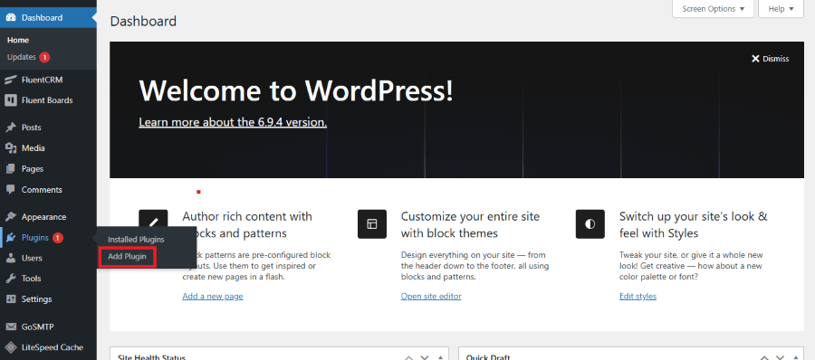 fluentcommunity add plugins