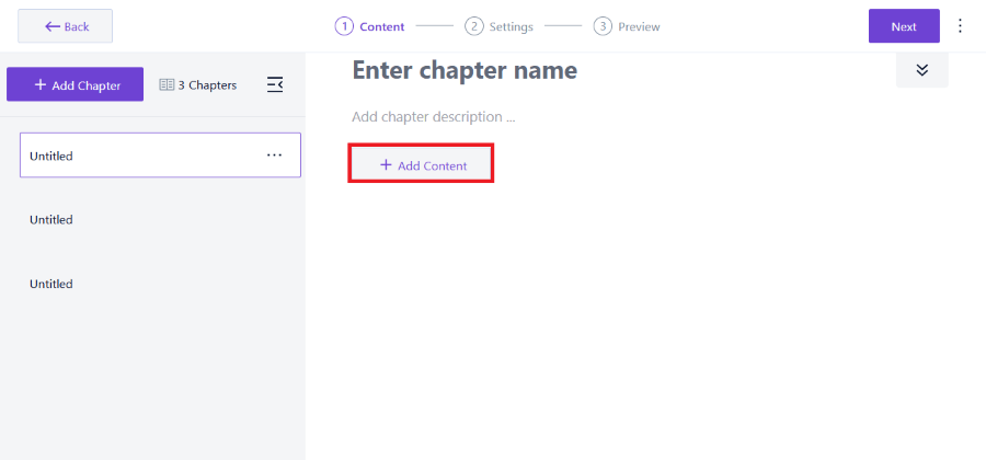creator lms add video