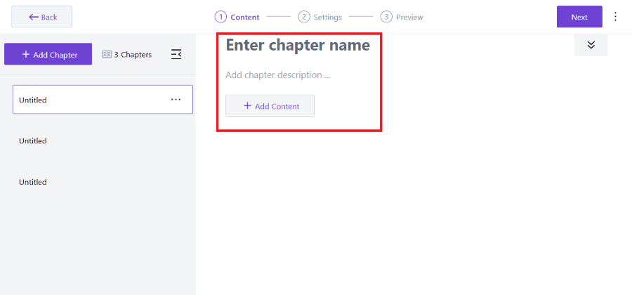 creator lms name your chapter