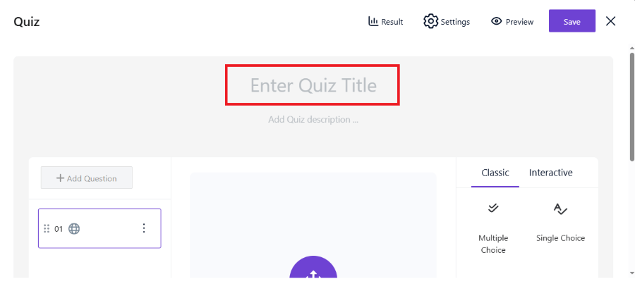 creator lms quiz title
