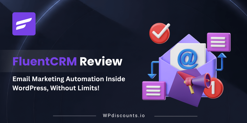 fluentcrm review banner