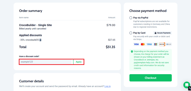 crocobuilder avail coupon