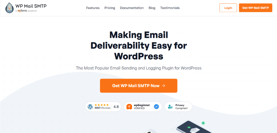 wp mail smtp hero image