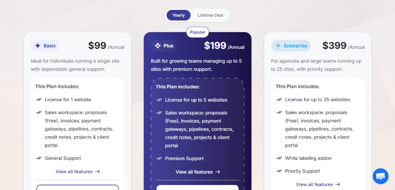 doublescale pricing