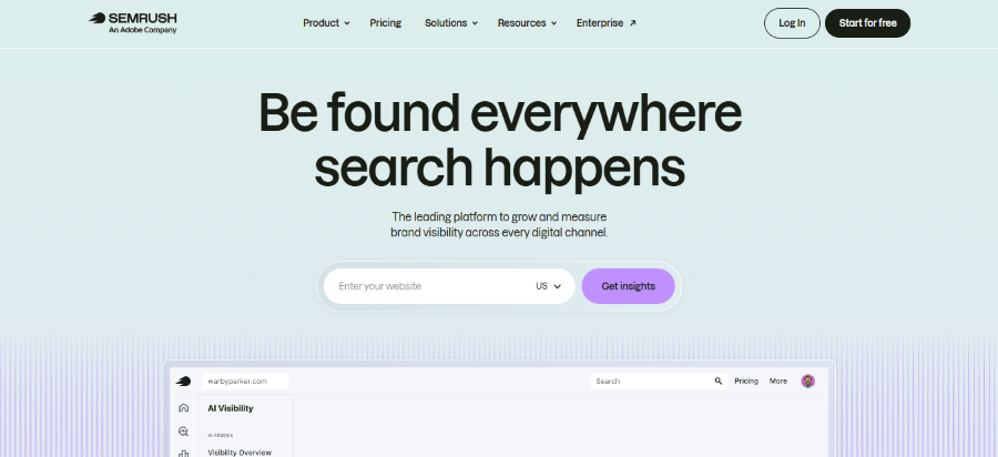 semrush hero image
