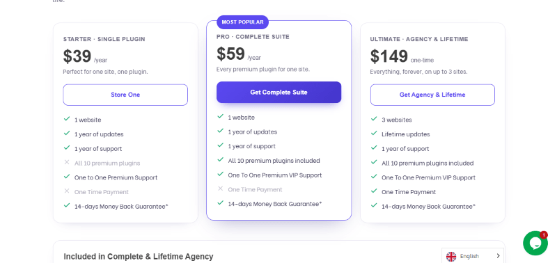 store one pricing
